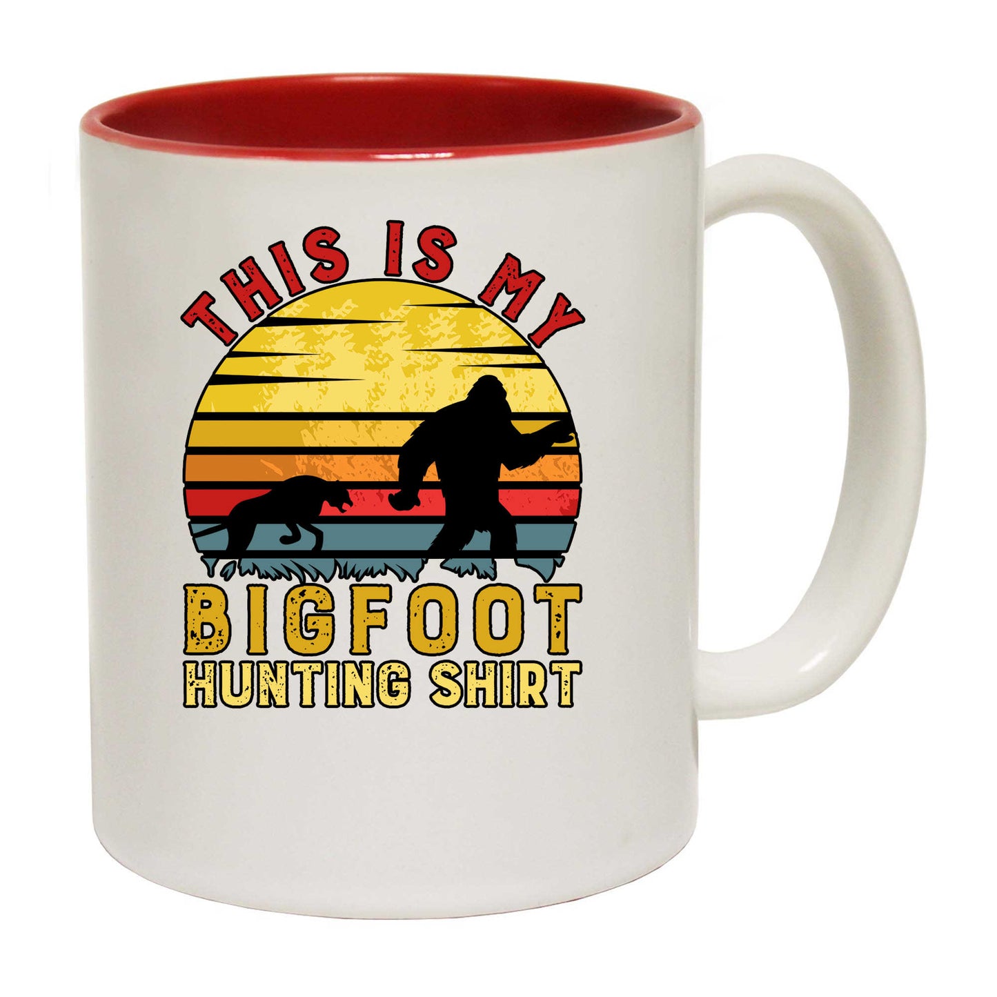 This Is My Bigfoot Hunting Shirt - Funny Coffee Mug