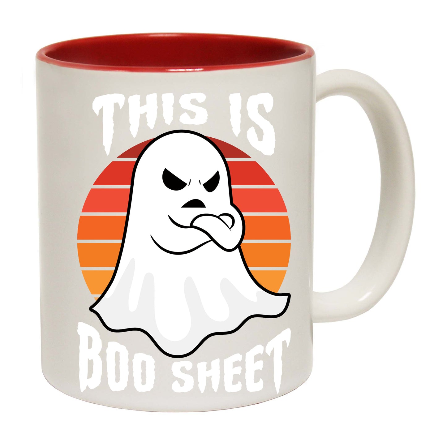 This Is Boo Sheet Halloween Trick Or Treat - Funny Coffee Mug