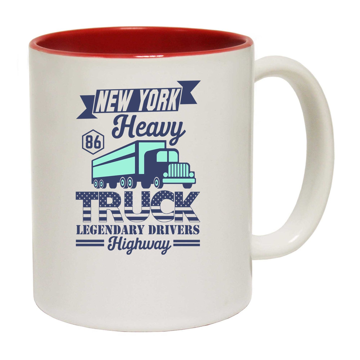 New York Heavy Truck Legendary Drivers - Funny Coffee Mug