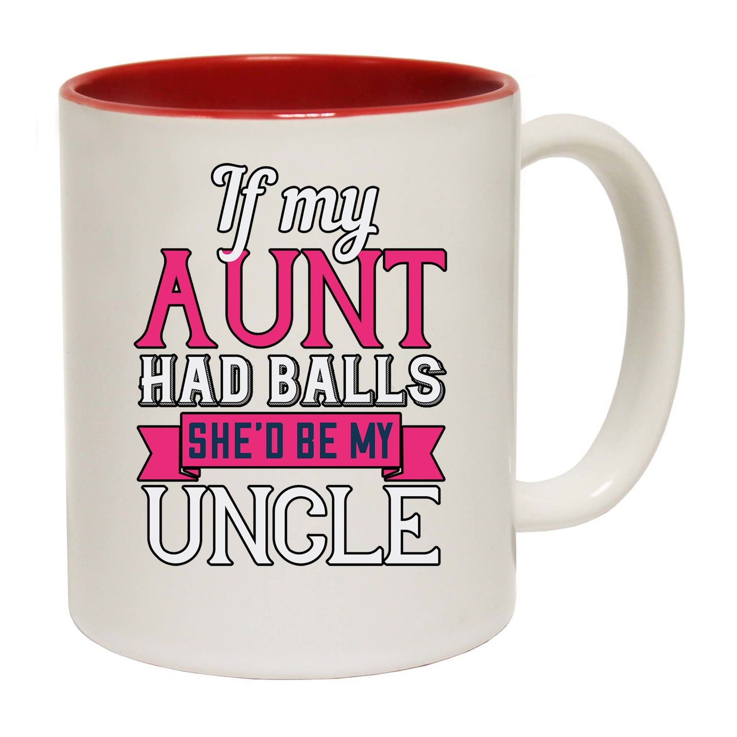 If My Aunt Had Balls Uncle - Funny Coffee Mug