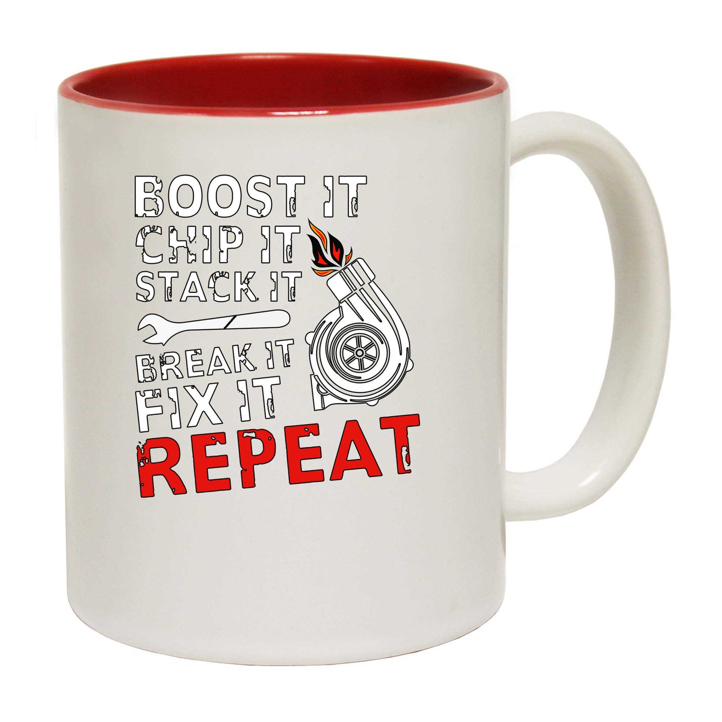 Turbo Rig Truck Life Mechanic - Funny Coffee Mug