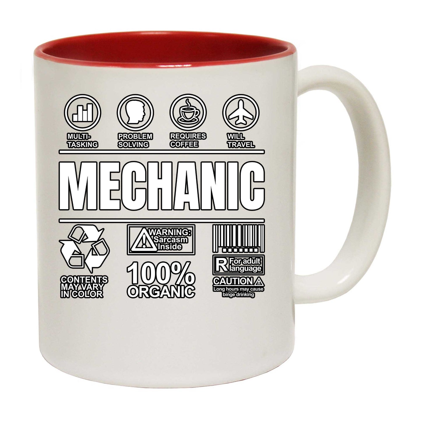 Mechanic Sarcastic Humour - Funny Coffee Mug