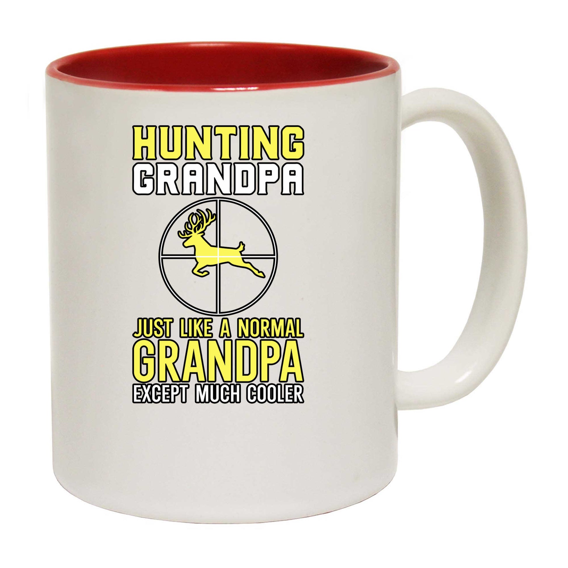 Hunting Grandpa Just Like A Normal Much Cooler - Funny Coffee Mug