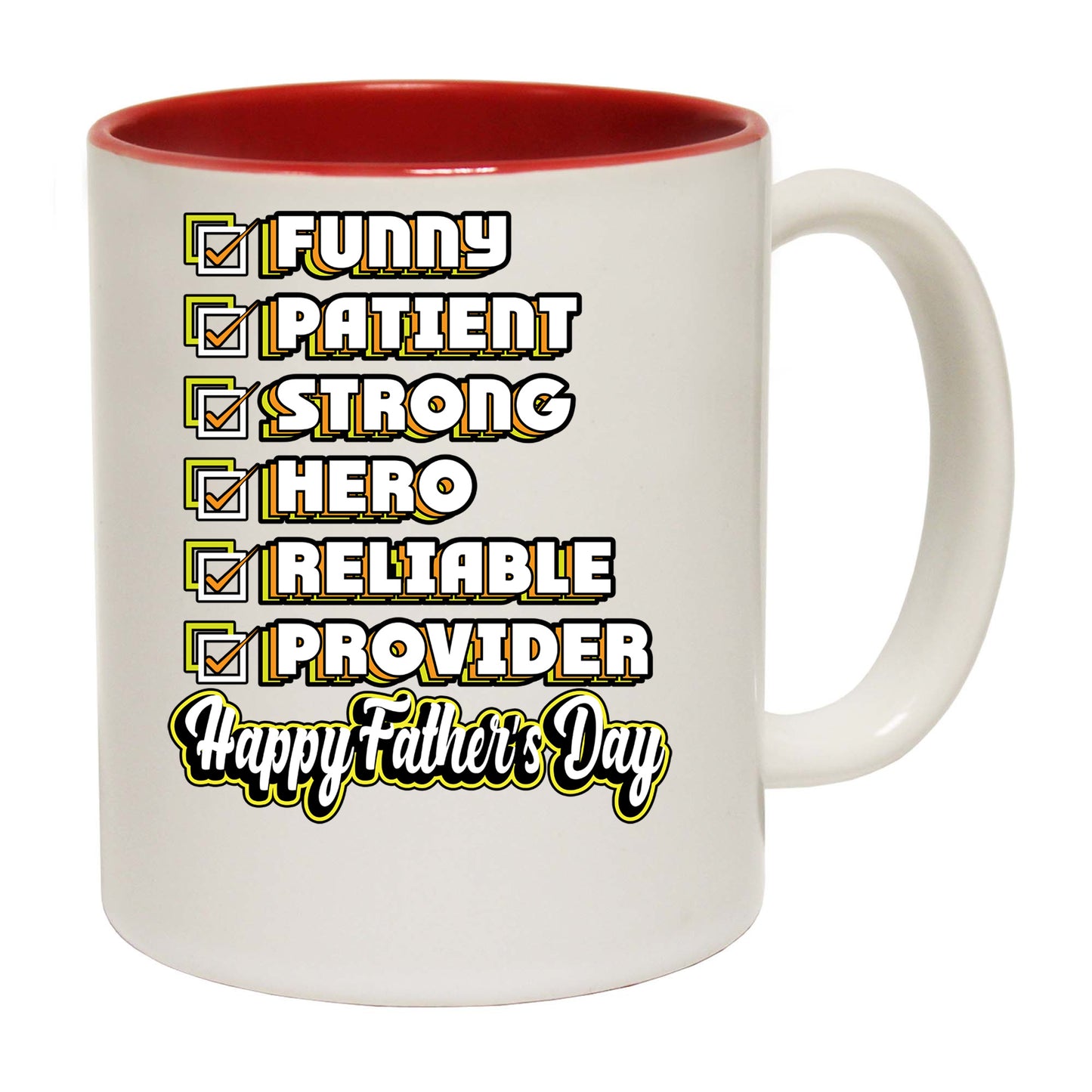 Dad Daddy Funny Patient Strong Happy Fathers Day - Funny Coffee Mug