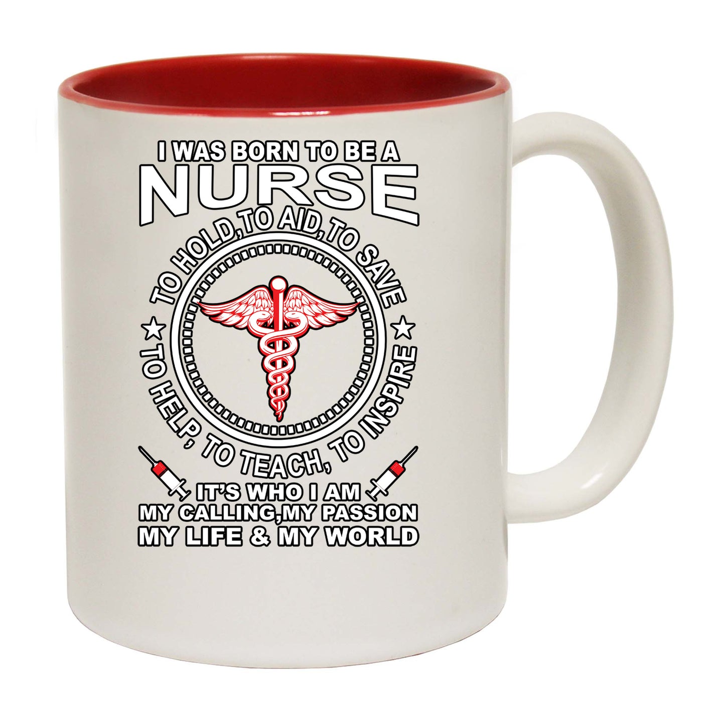 Born To Be A Nurse - Funny Coffee Mug