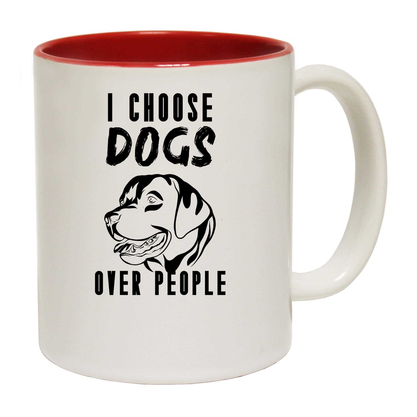 I Choose Dog Over People - Funny Coffee Mug