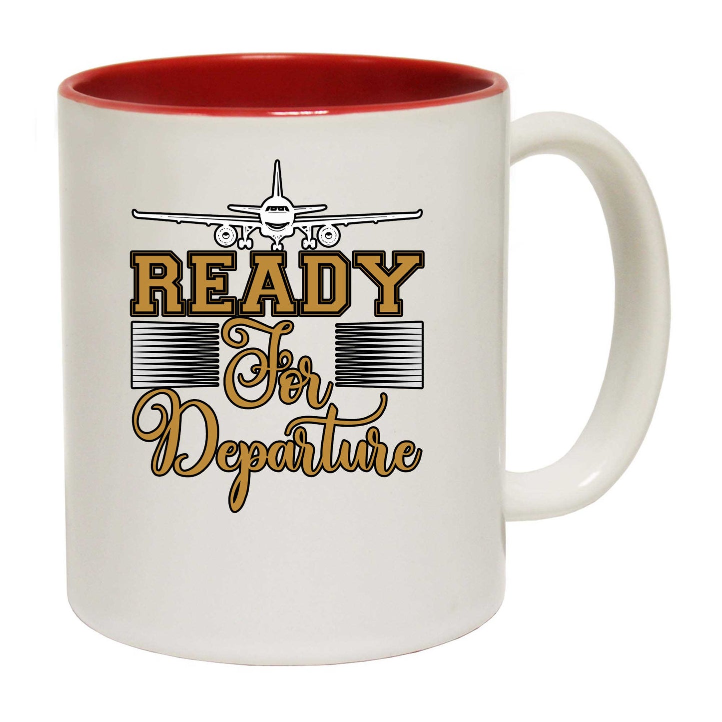 Ready For Departure Aviation Pilot - Funny Coffee Mug