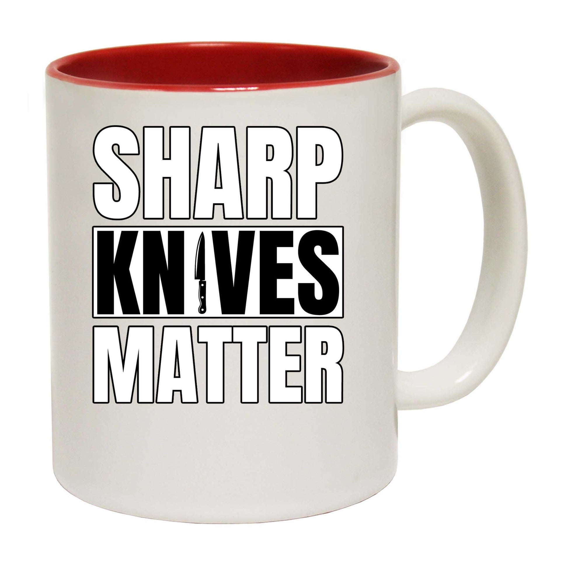 Sharp Knives Matter Cooking Chef - Funny Coffee Mug