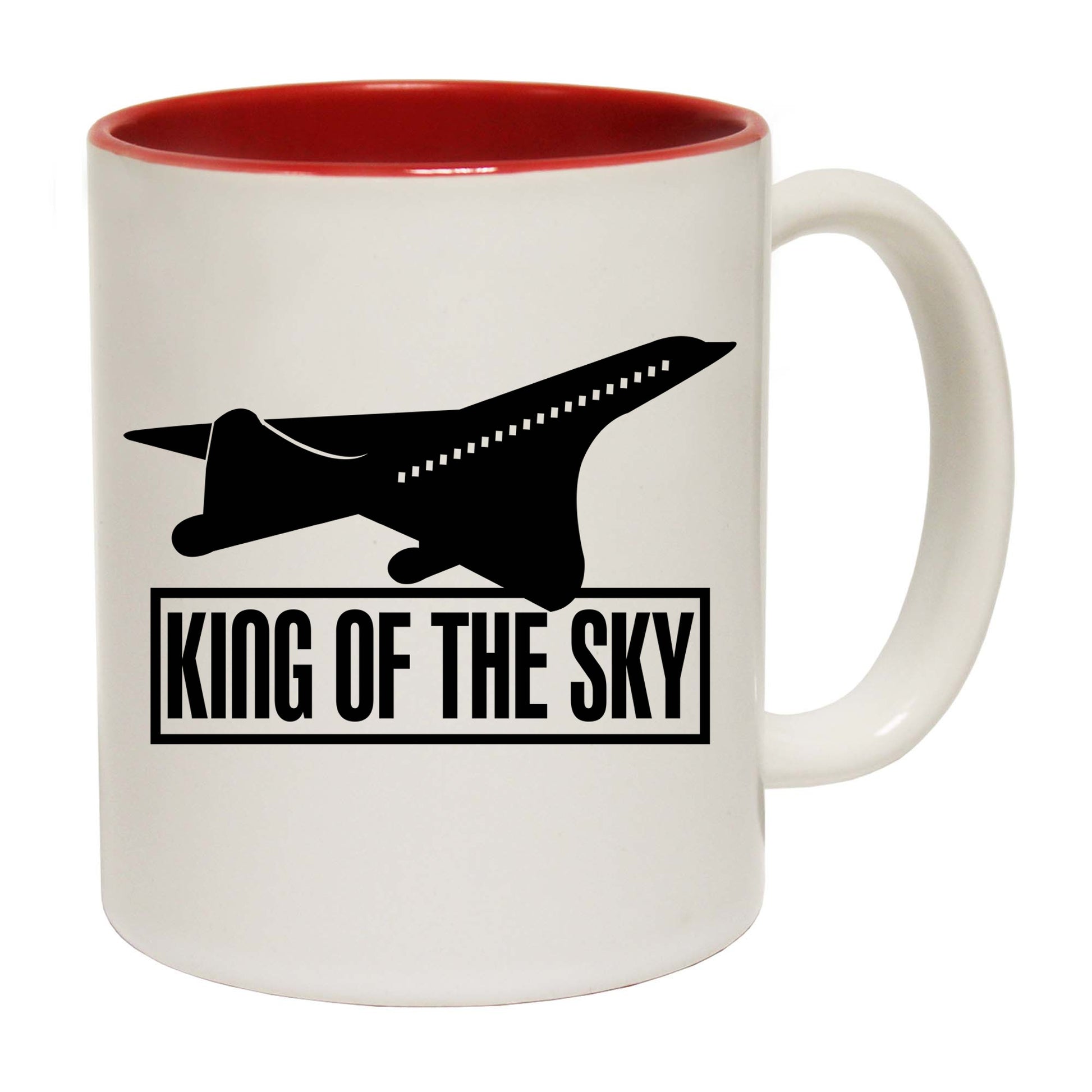 King Of The Sky Concorde Aviation - Funny Coffee Mug