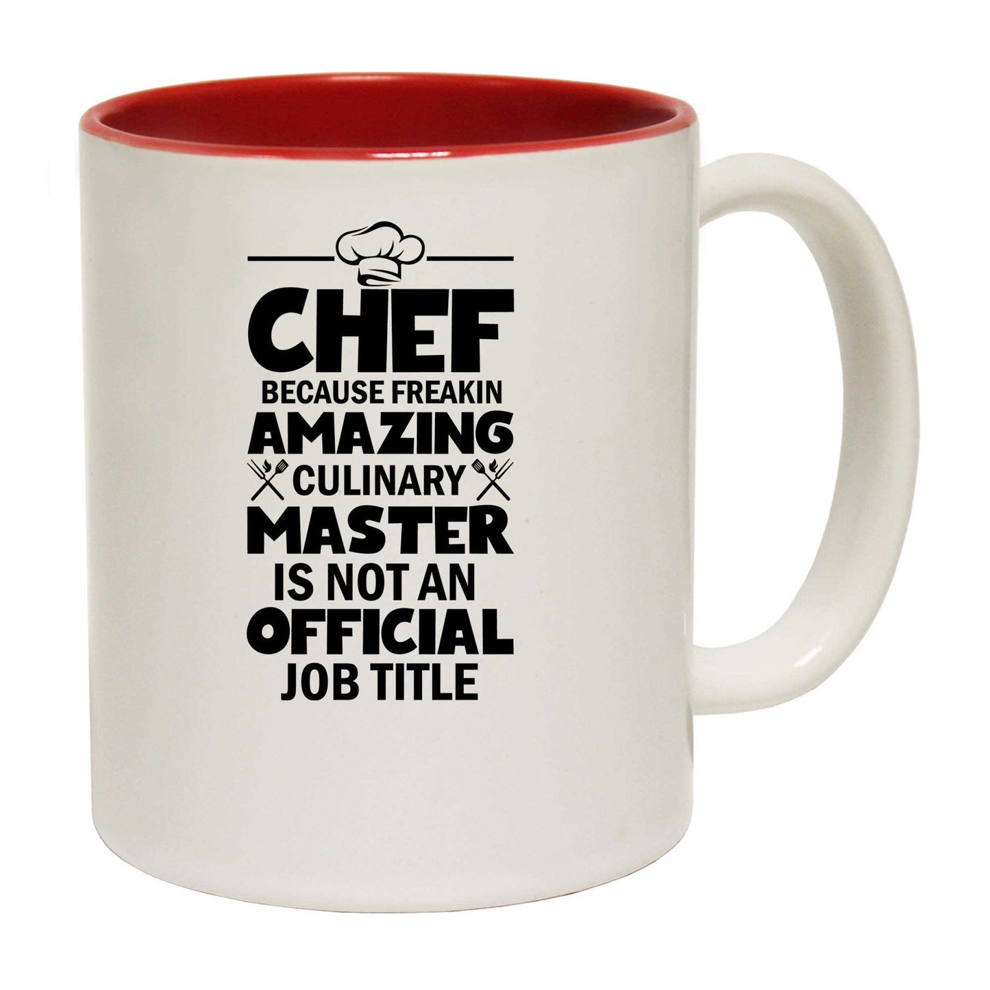 Chef Because Freakin Amazing Culinary Master - Funny Coffee Mug