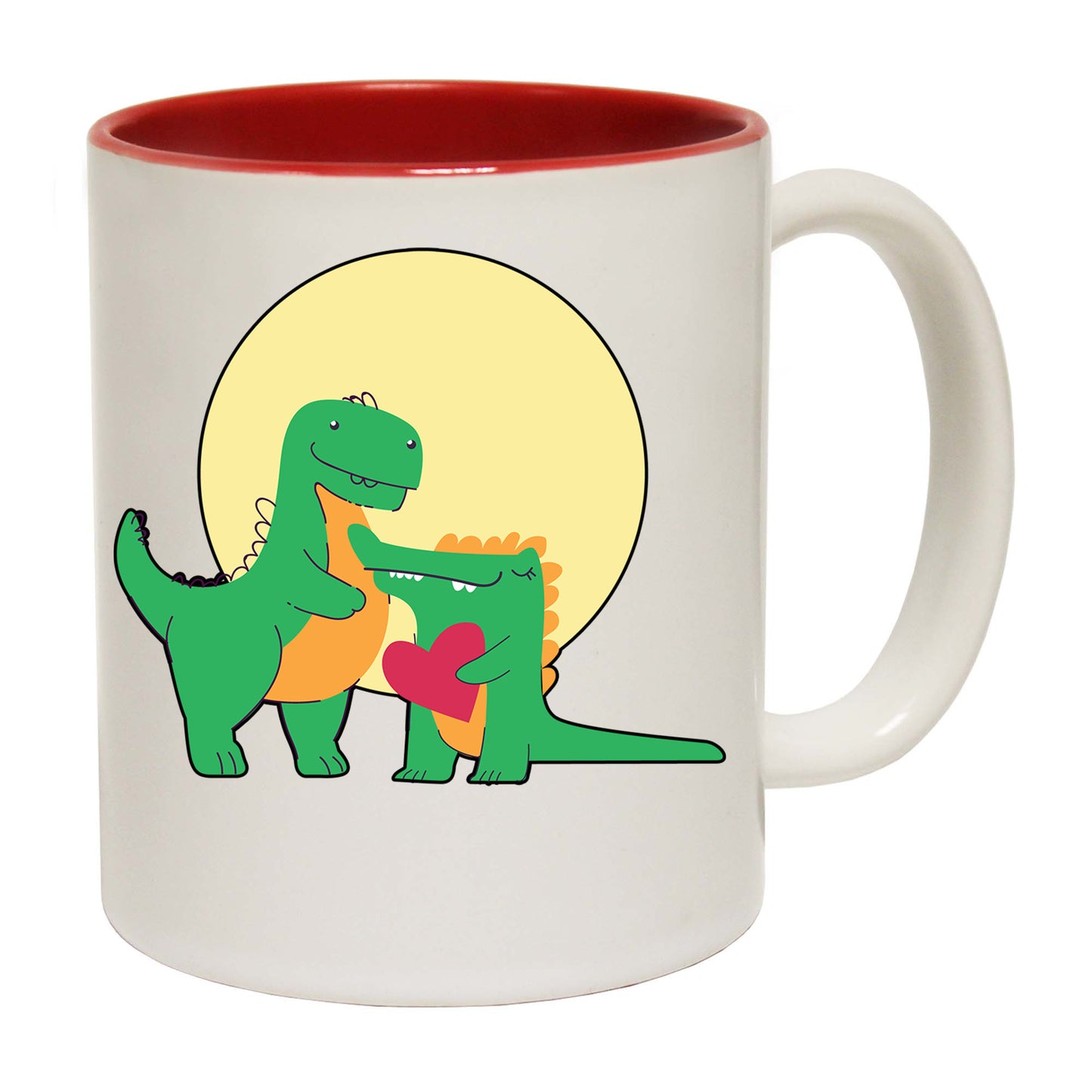 I Love You Dinosaur Animal - Funny Coffee Mug