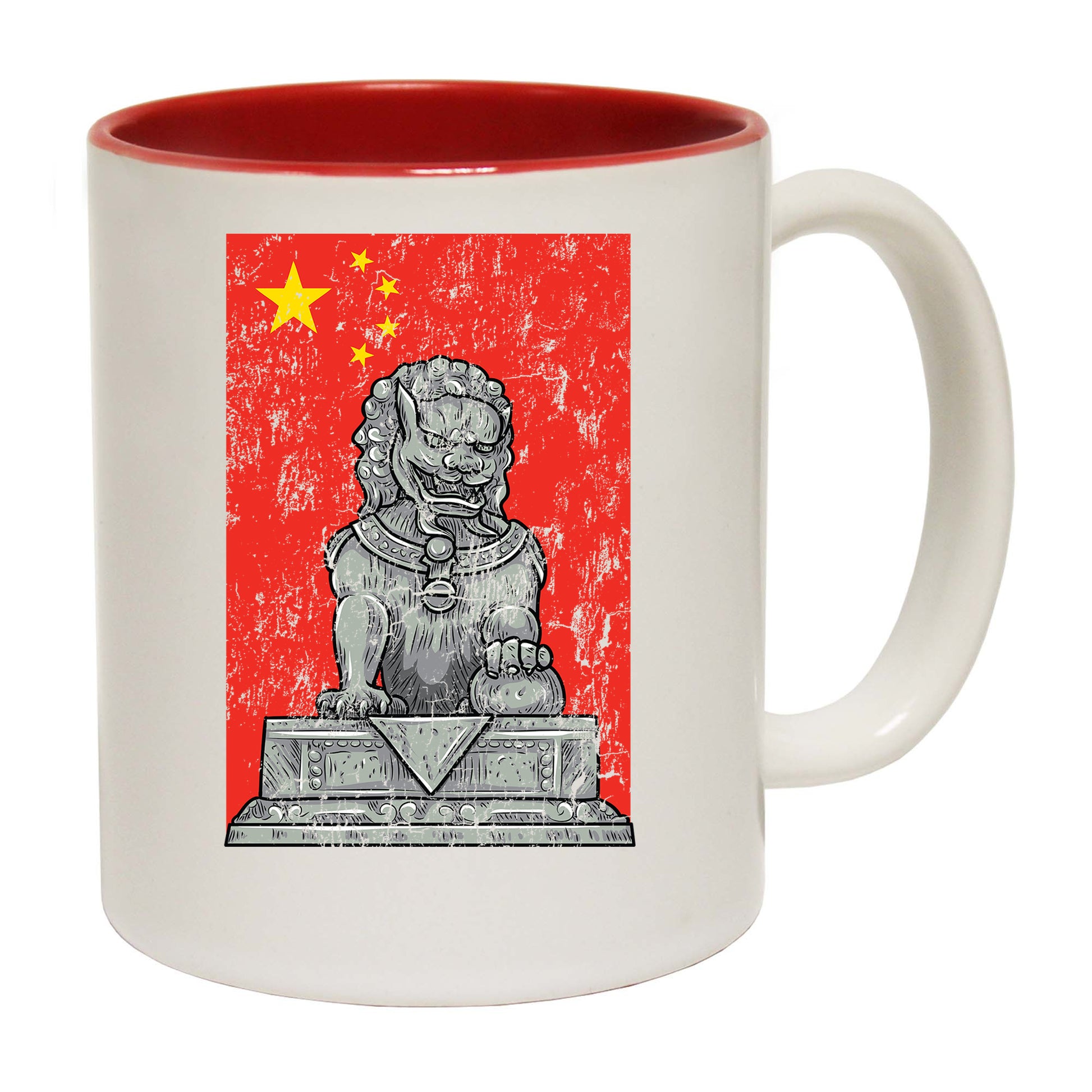 Foo Dog Feng Shui Protection China - Funny Coffee Mug