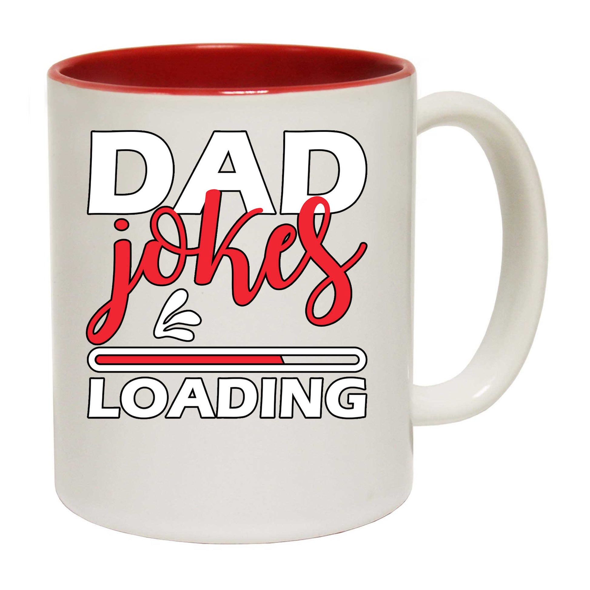 Dad Jokes Loading Father Daddy - Funny Coffee Mug