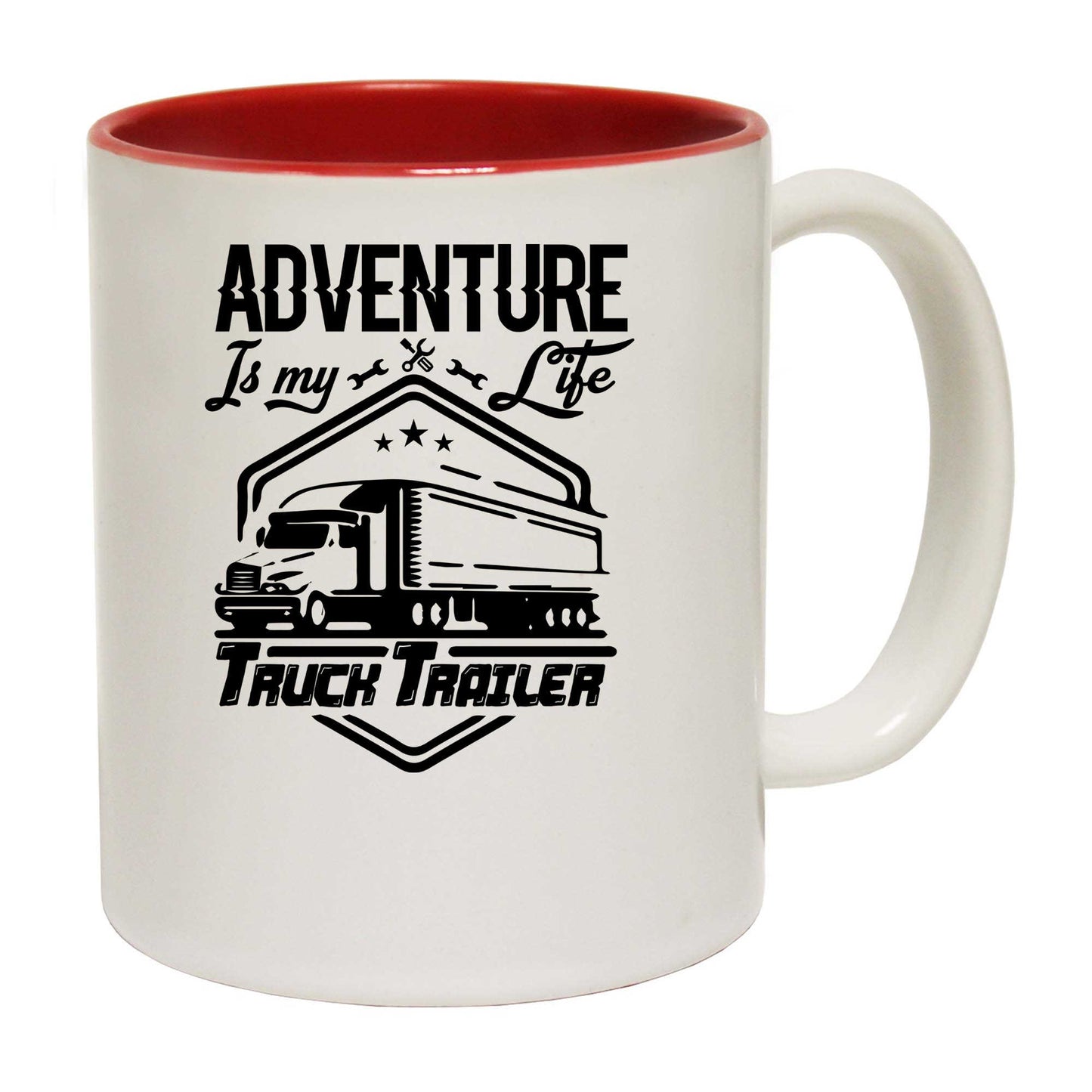 Adverture Is My Life Truck Trailer - Funny Coffee Mug