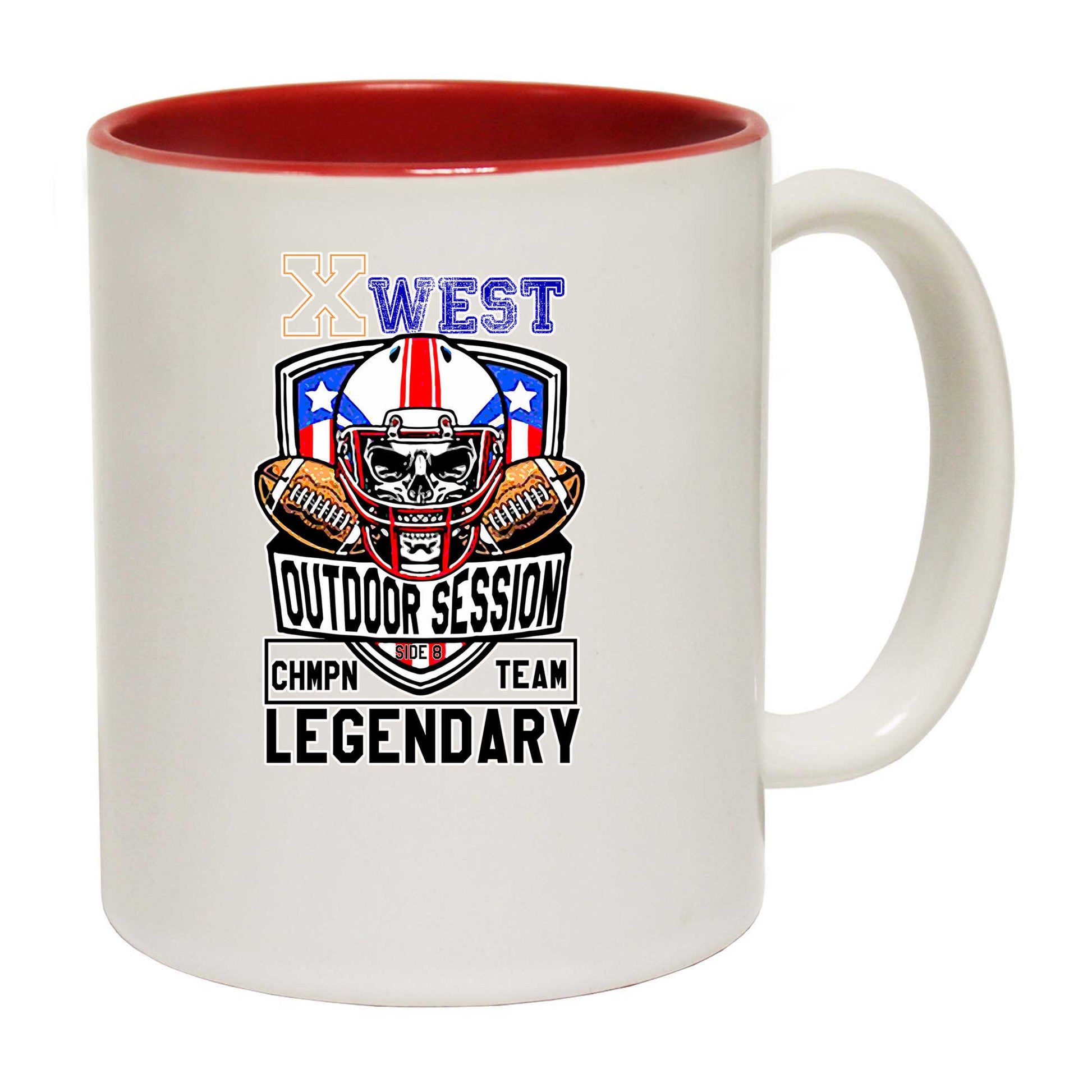 Xwest Side 8 Outdoor Session Legendary American Football Gridiron - Funny Coffee Mug