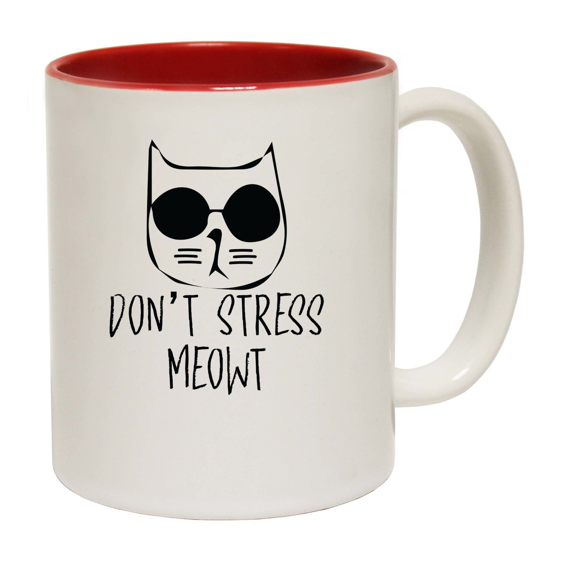 Dont Stress Meowt Cat Kitten Pussy Cats - Funny Coffee Mug