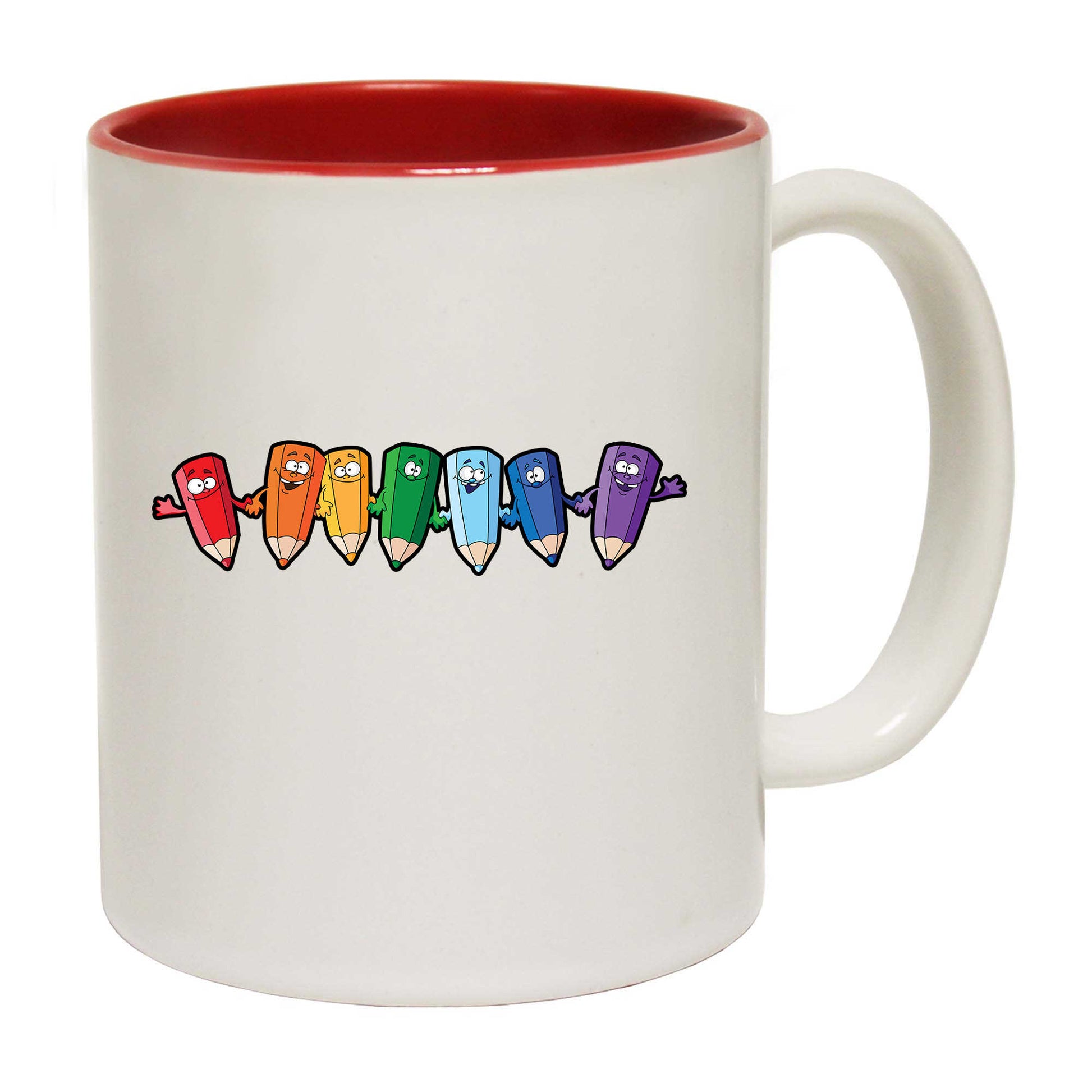 Pencils World Book Day School Teacher - Funny Coffee Mug