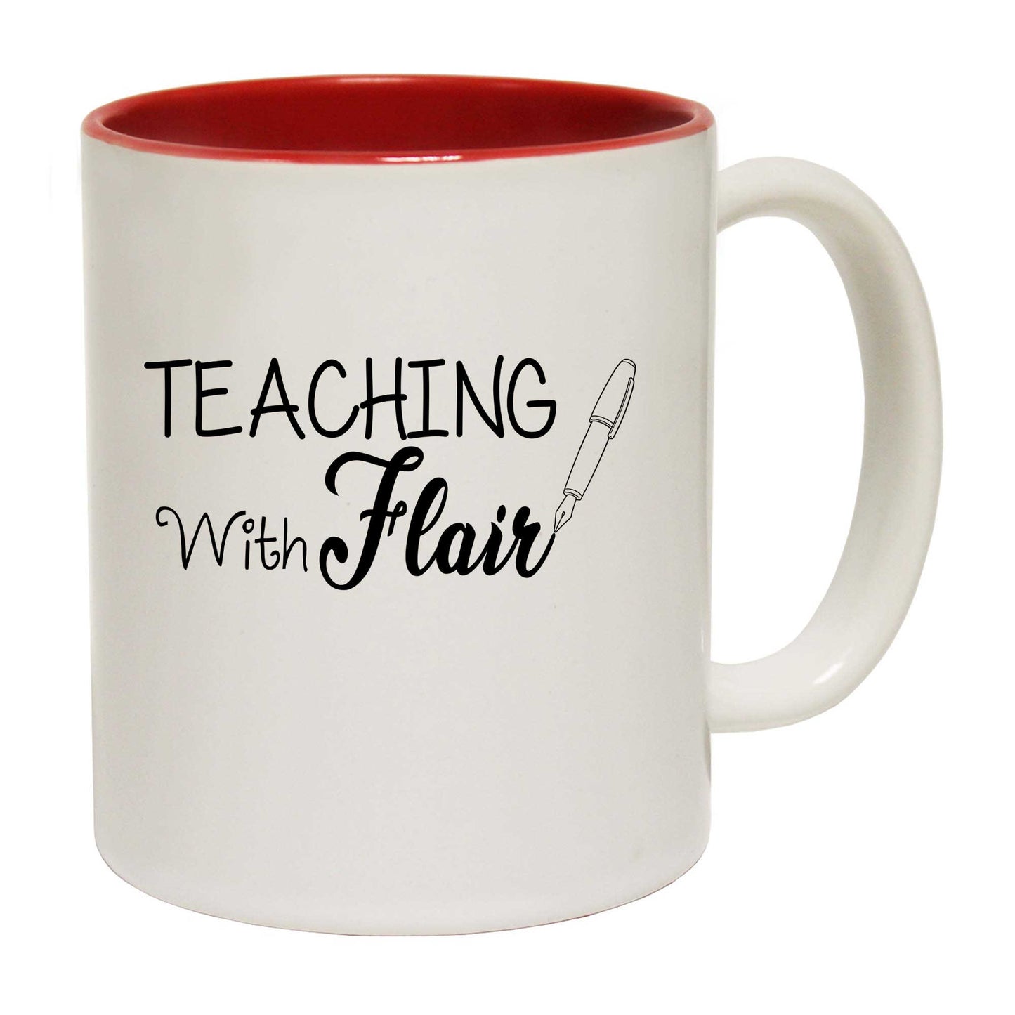 Teaching With Flair Teacher School - Funny Coffee Mug