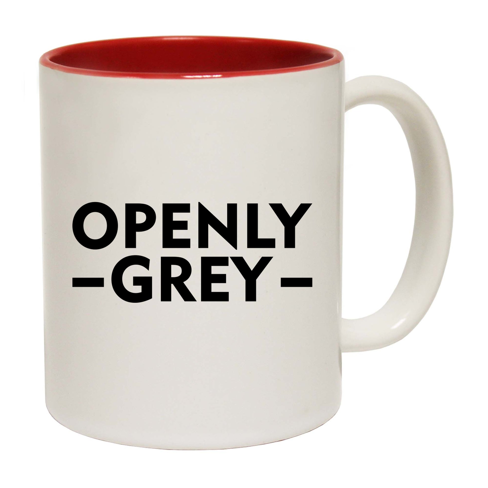 Openly Grey Hair Movement - Funny Coffee Mug