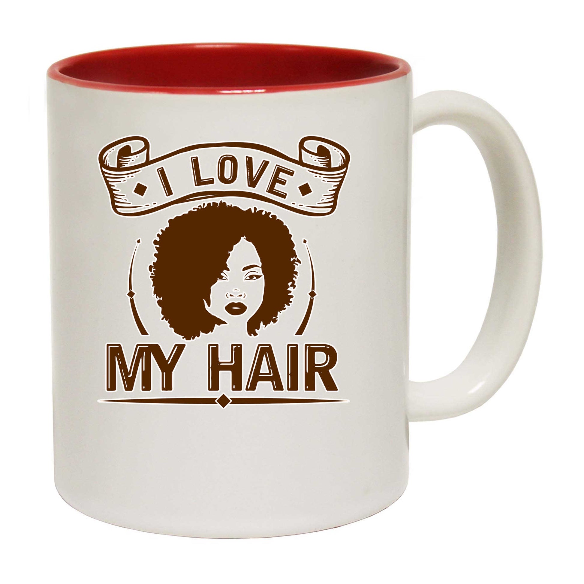 I Love My Hair Afro - Funny Coffee Mug