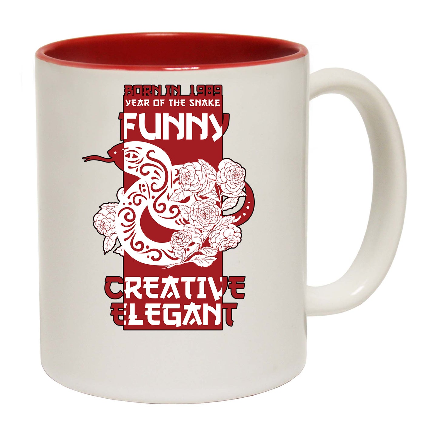 Born In 1989 Year Of The Snake Birthday - Funny Coffee Mug