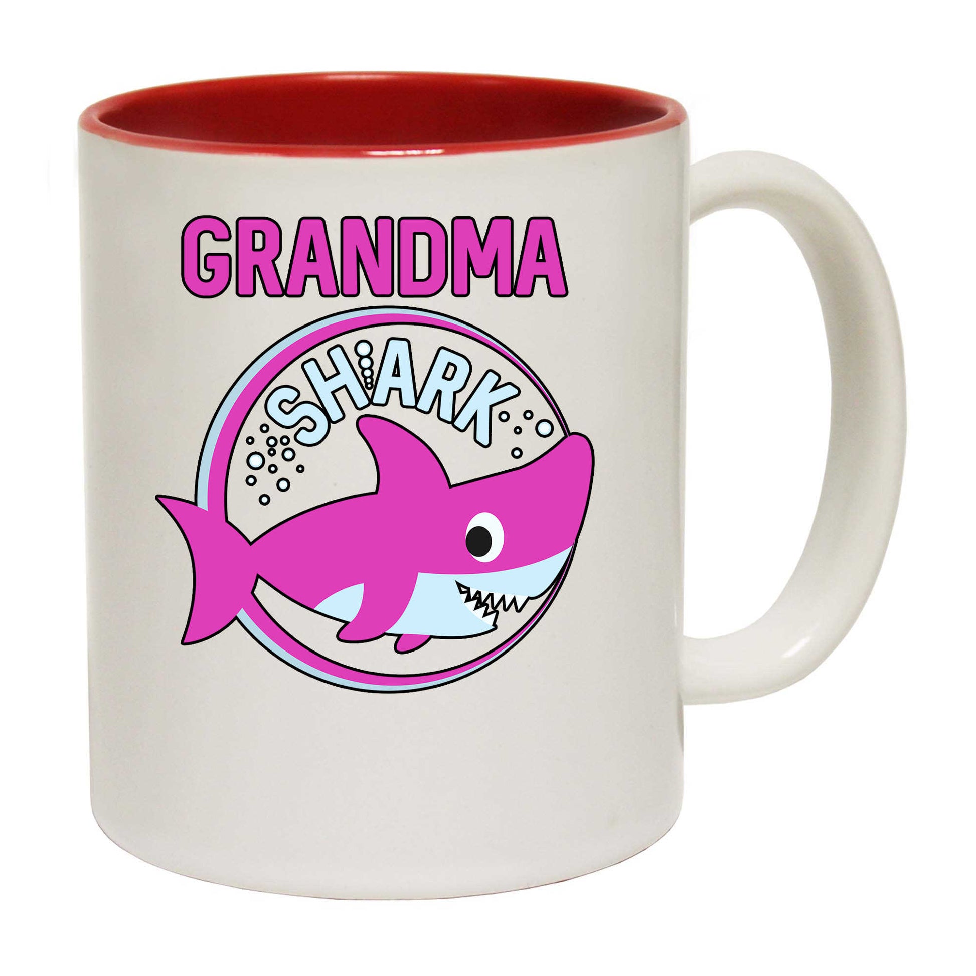 Grandma Shark Grandmother Mum Mother - Funny Coffee Mug