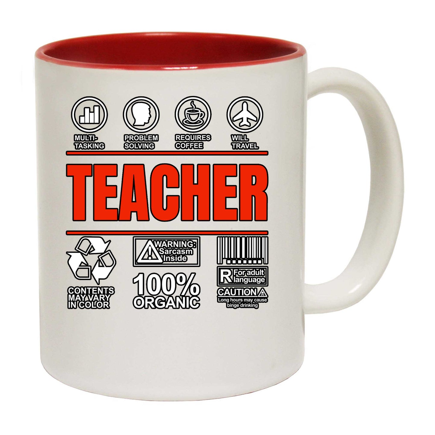 Teacher Sarcastic Humour School - Funny Coffee Mug