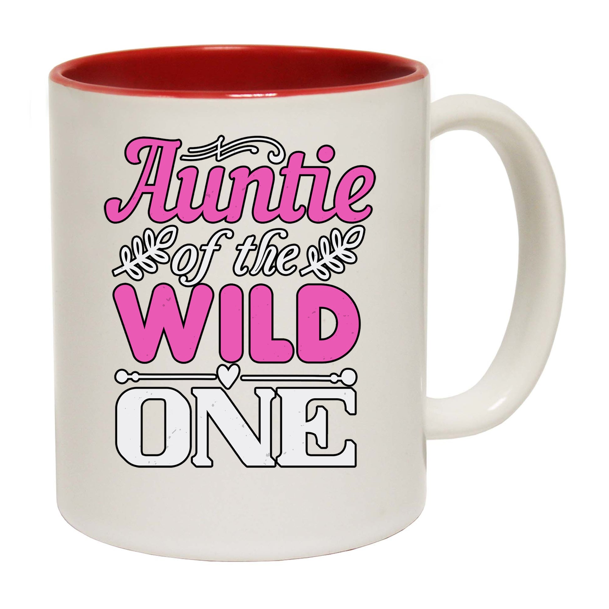 Auntie Of The Wild One Aunt - Funny Coffee Mug