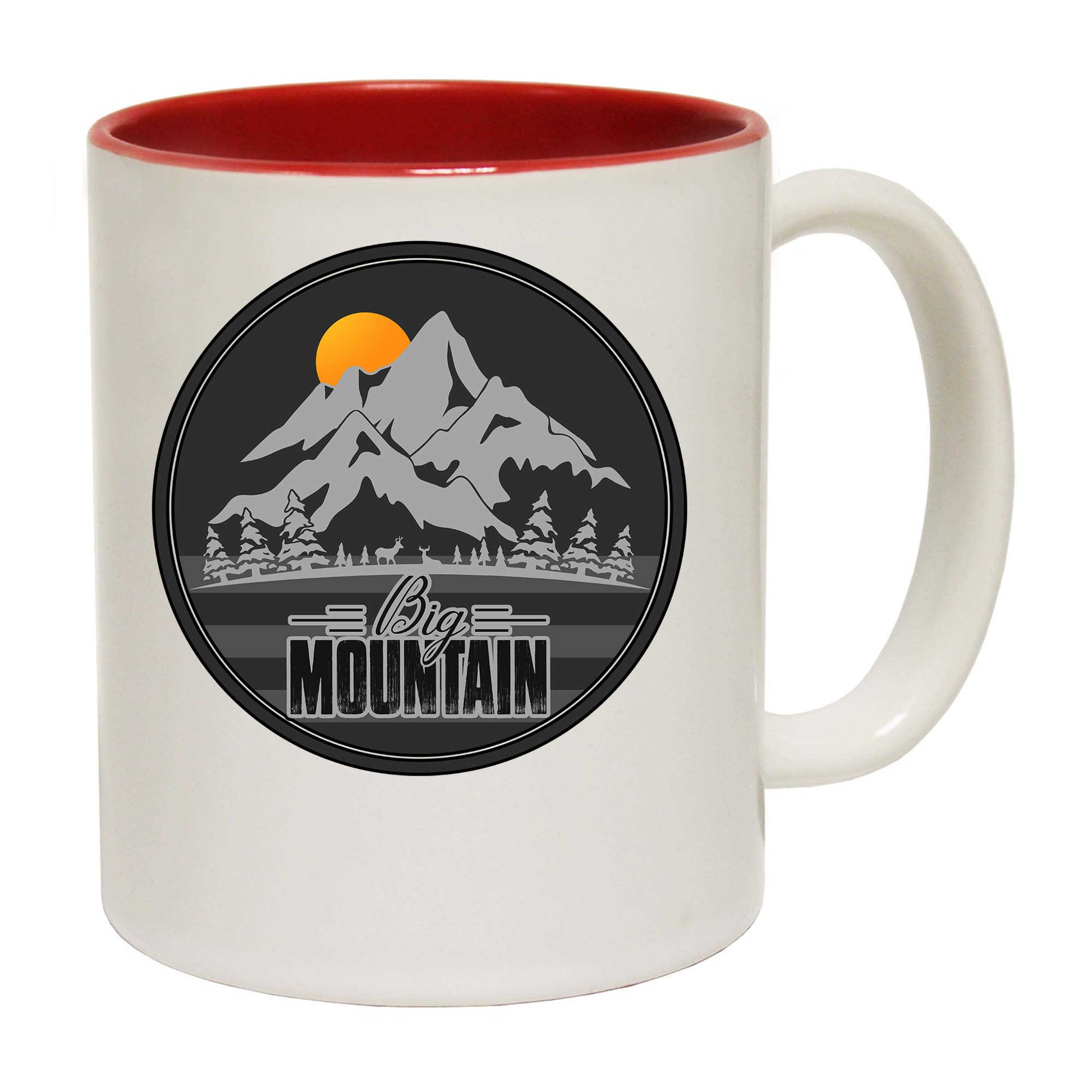 Big Mountain Sun Climbing - Funny Coffee Mug