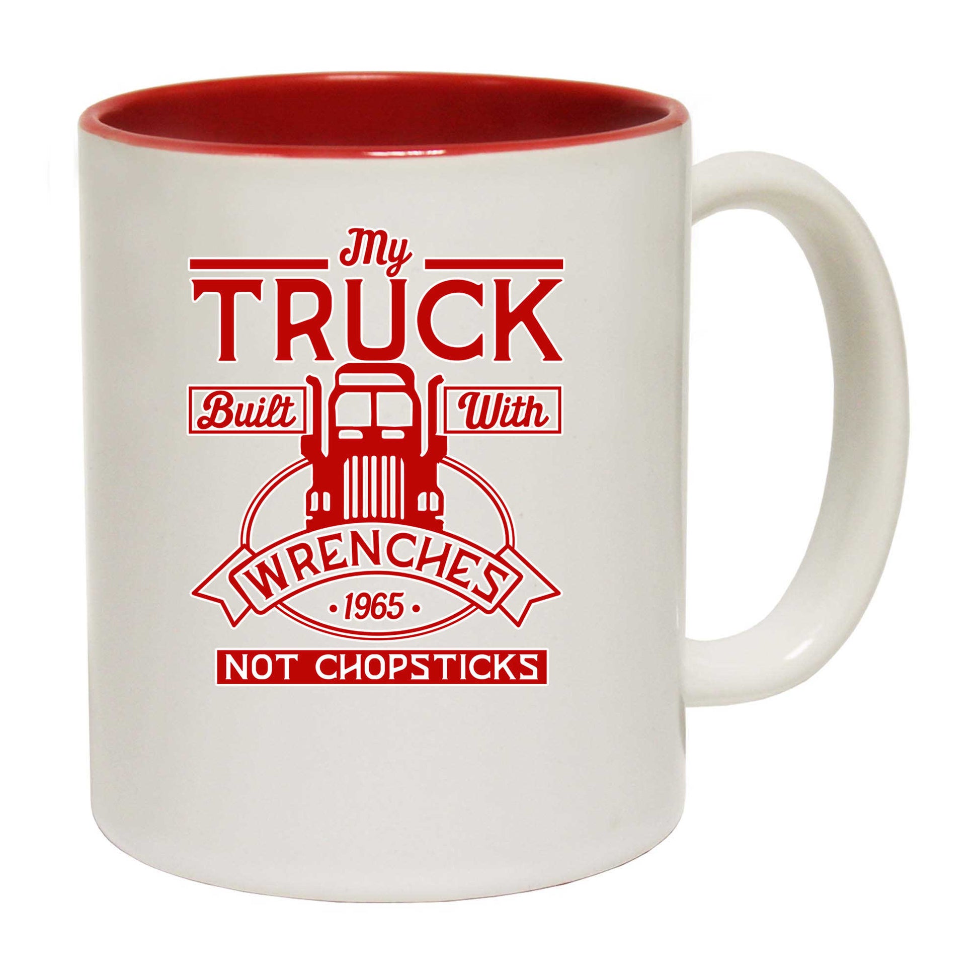 My Truck Built With Wrenches Driver - Funny Coffee Mug