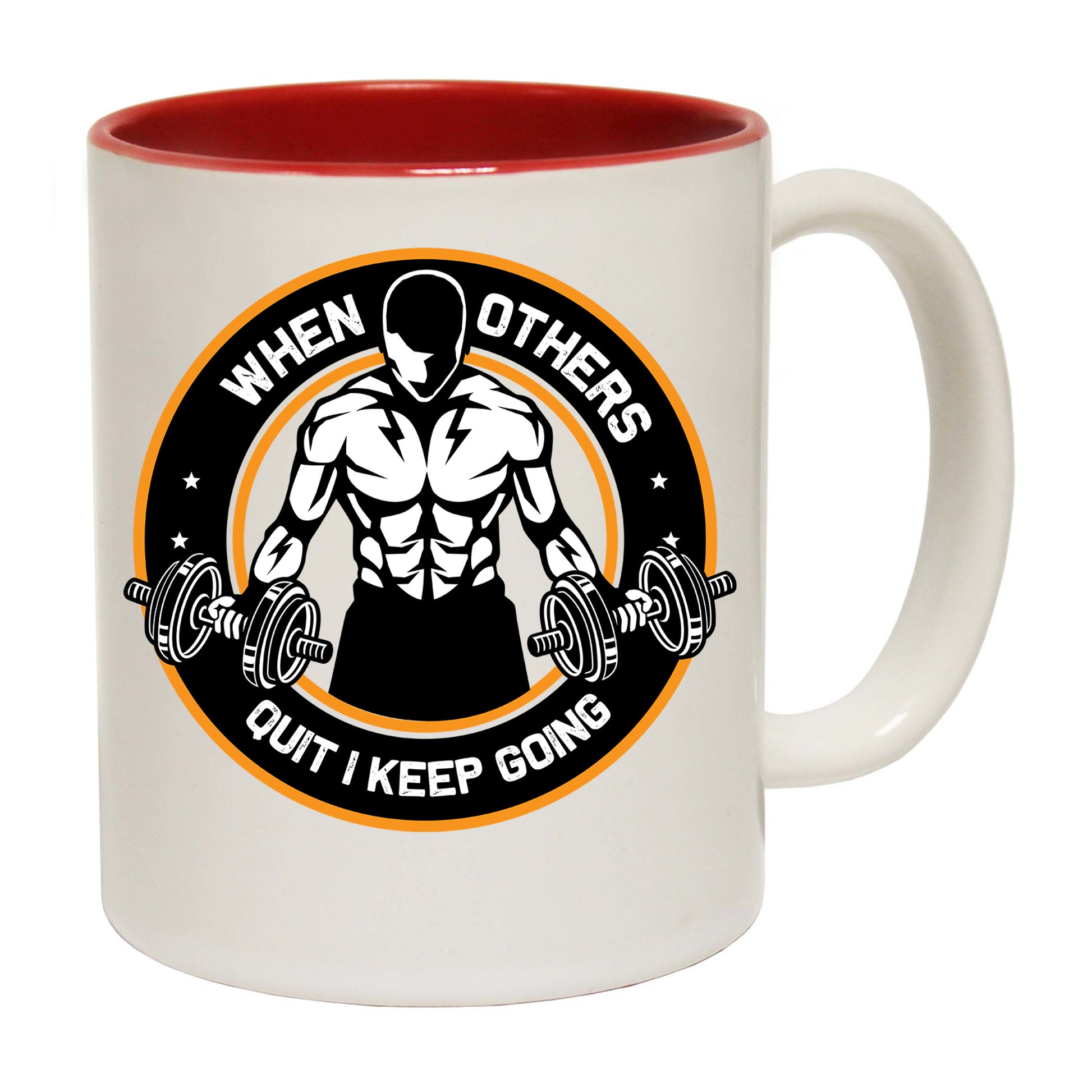 When Others Quite I Keep Going Gym Bodybuilding - Funny Coffee Mug