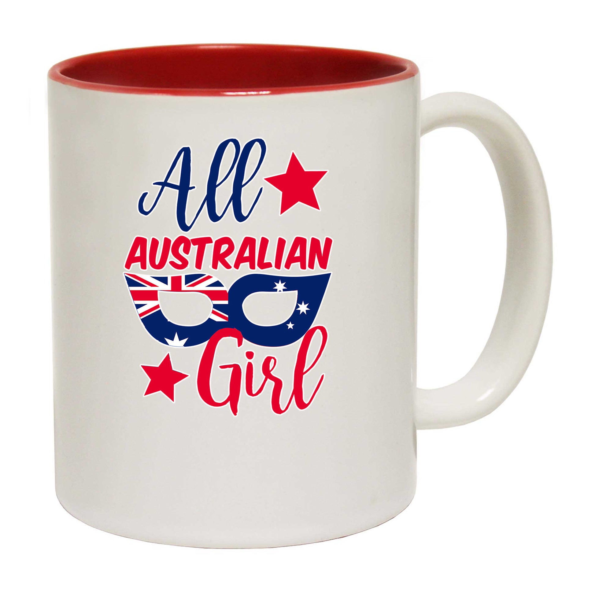 All Australian Girl Australia Day Oz Au - Funny Coffee Mug