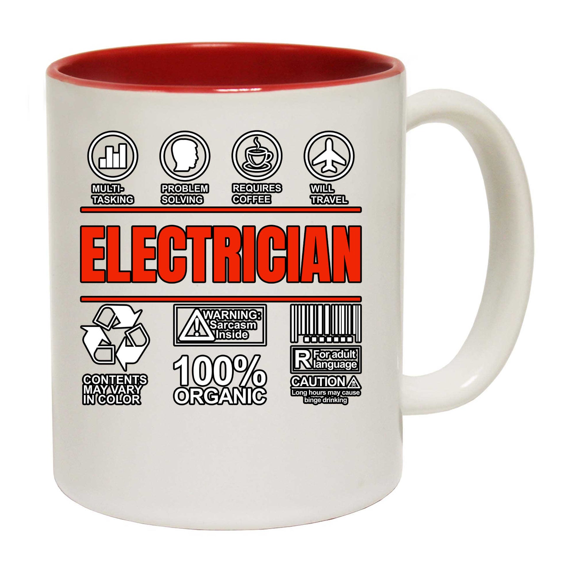 Electrician Sarcastic Humour - Funny Coffee Mug