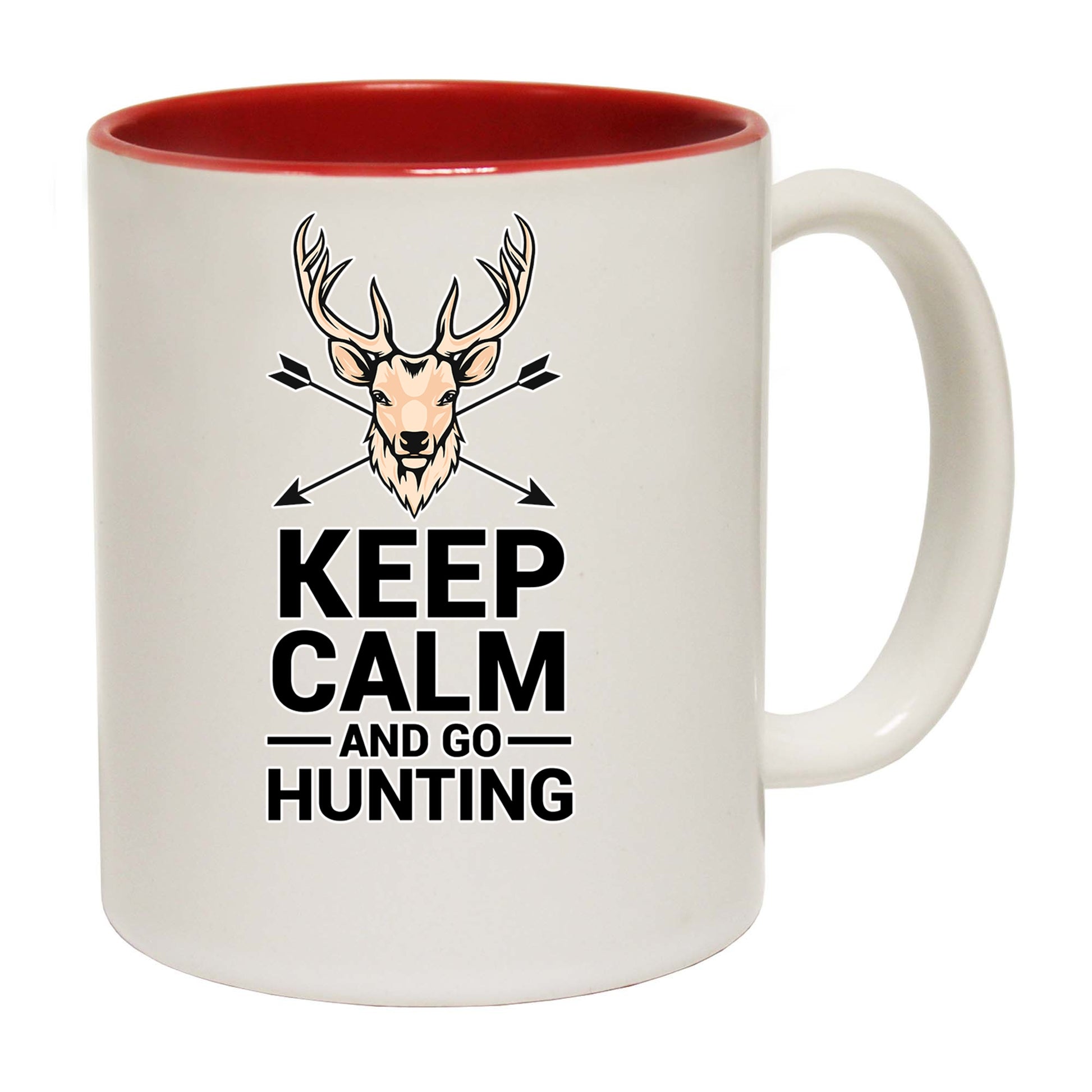 Keep Calm And Go Hunting - Funny Coffee Mug