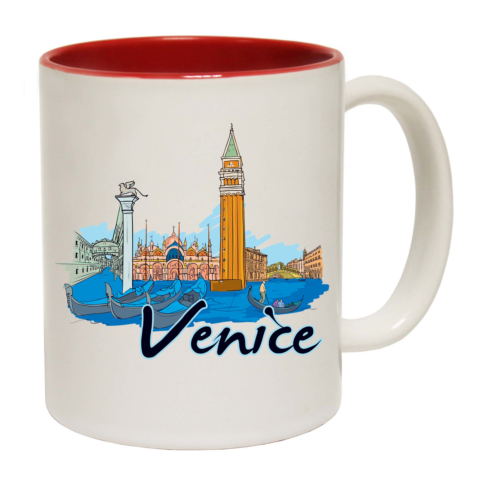 Venice Italy Country Flag Destination - Funny Coffee Mug