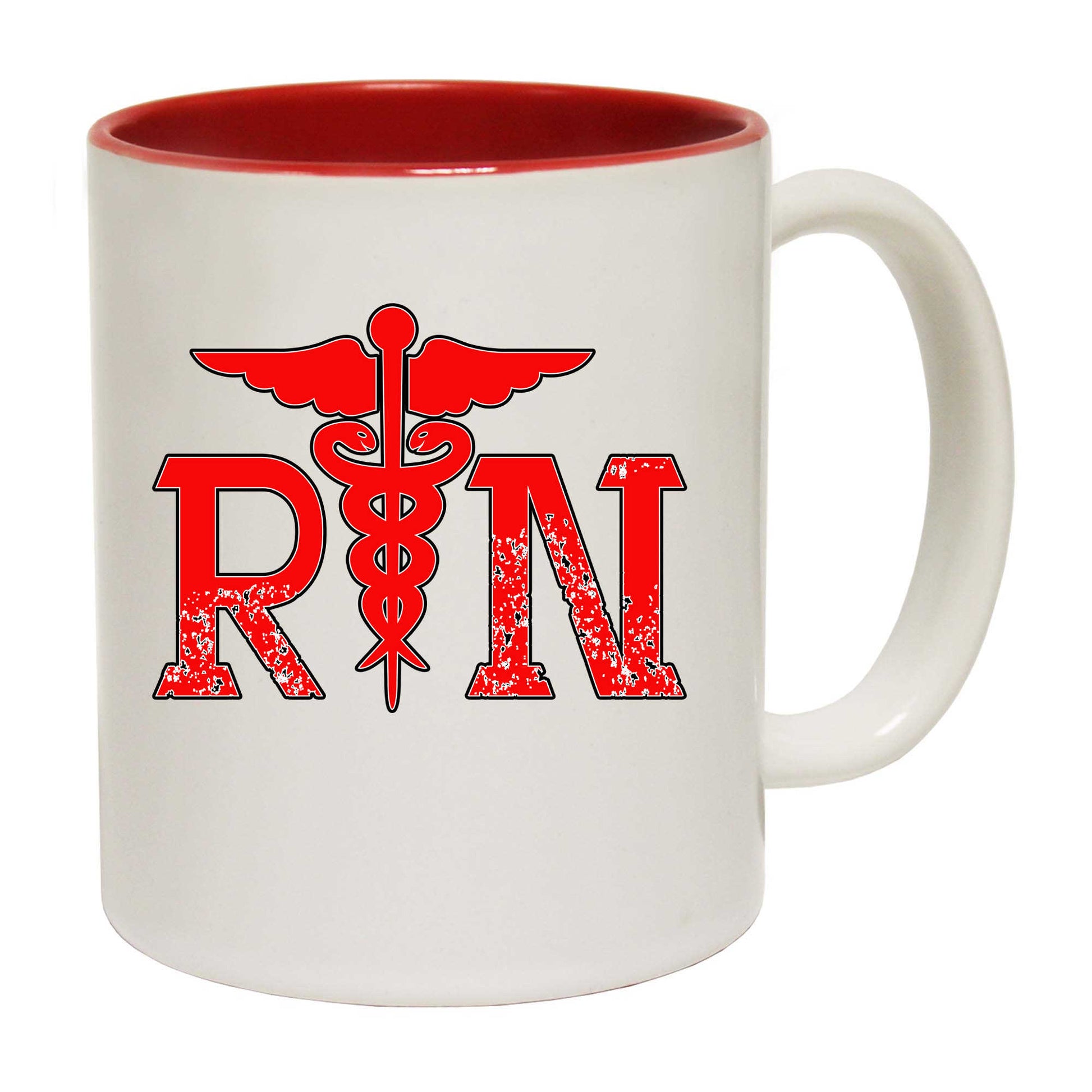 Rn Nurse Logo - Funny Coffee Mug