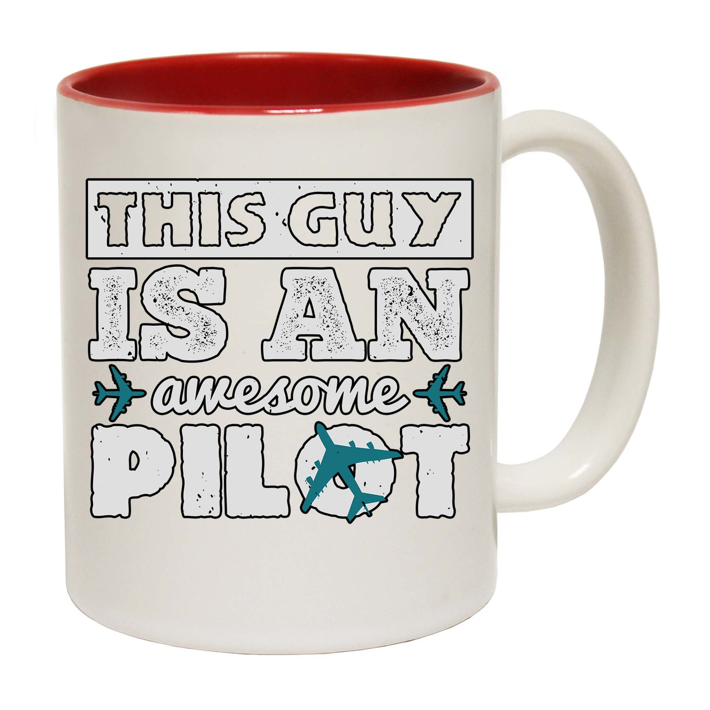 This Guy Is An Awesome Pilot Plane - Funny Coffee Mug