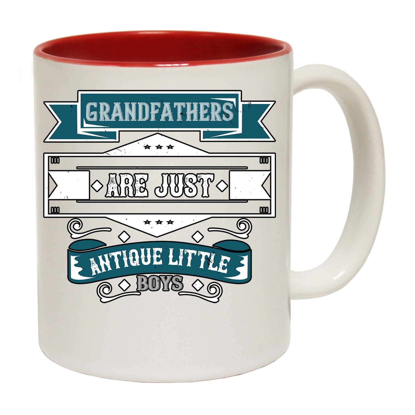 Grandfathers Are Just Antique Little Boys - Funny Coffee Mug