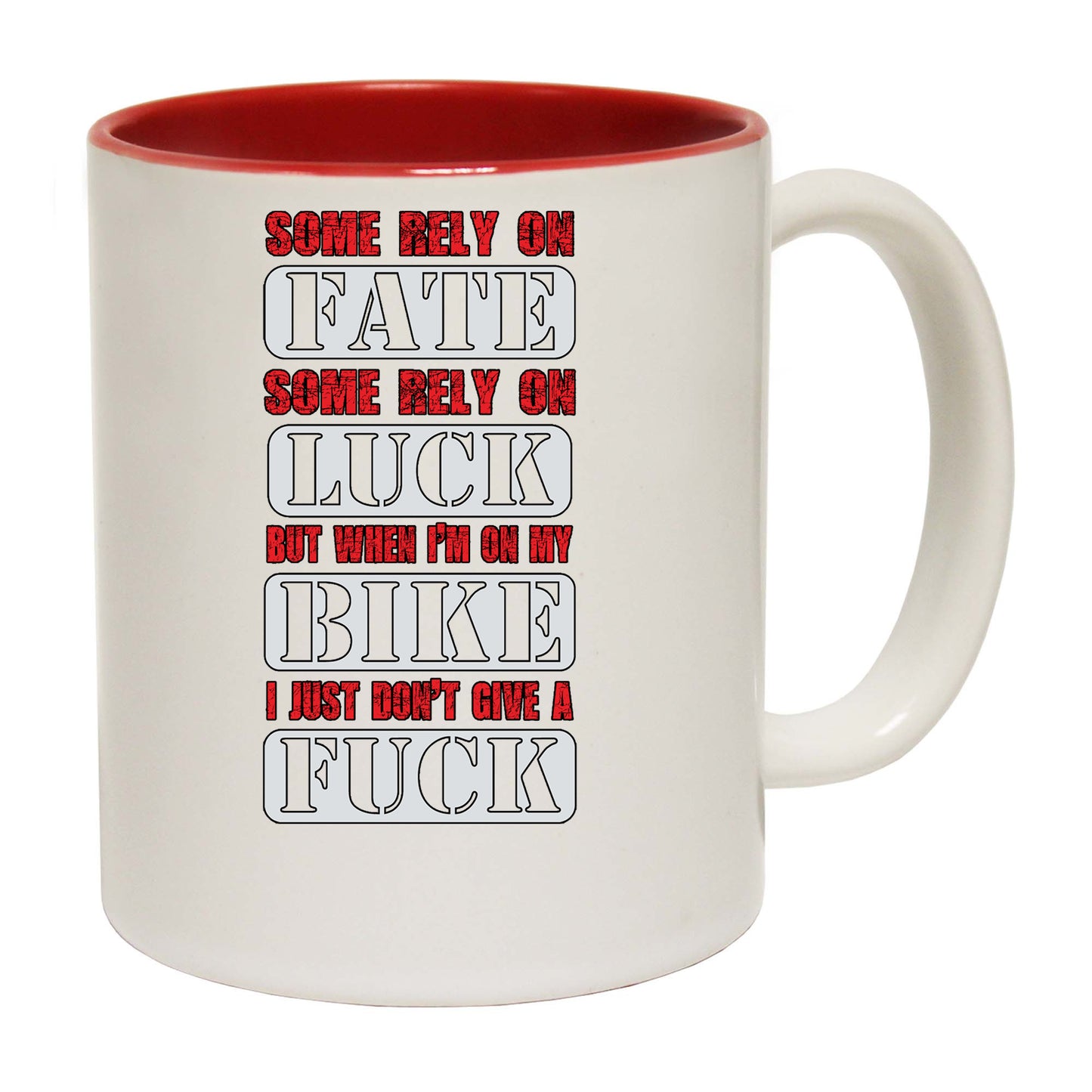 Some Reply On Fate Luck Motorbike Motorcycle - Funny Coffee Mug