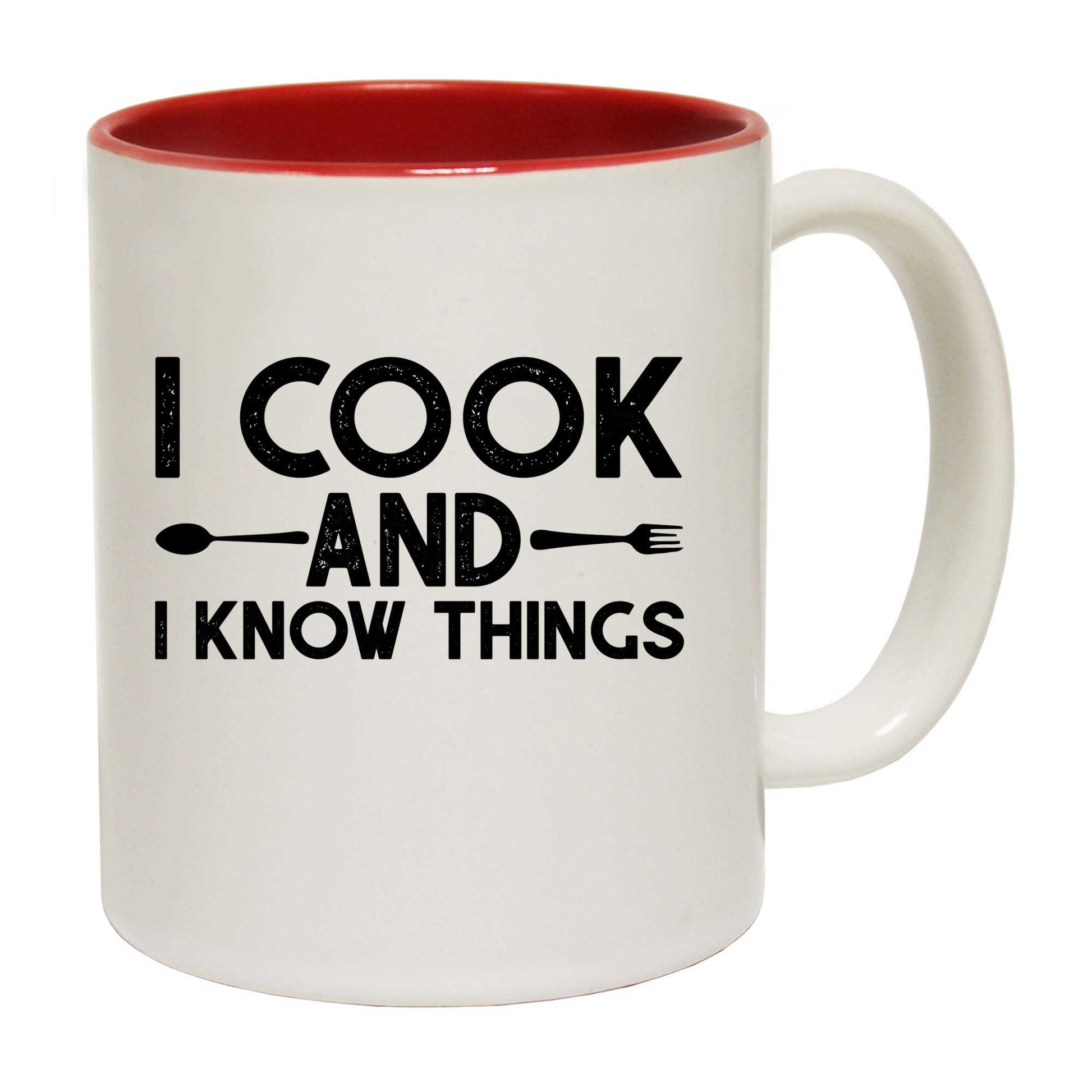 I Cook And I Know Things Chef Cooking - Funny Coffee Mug