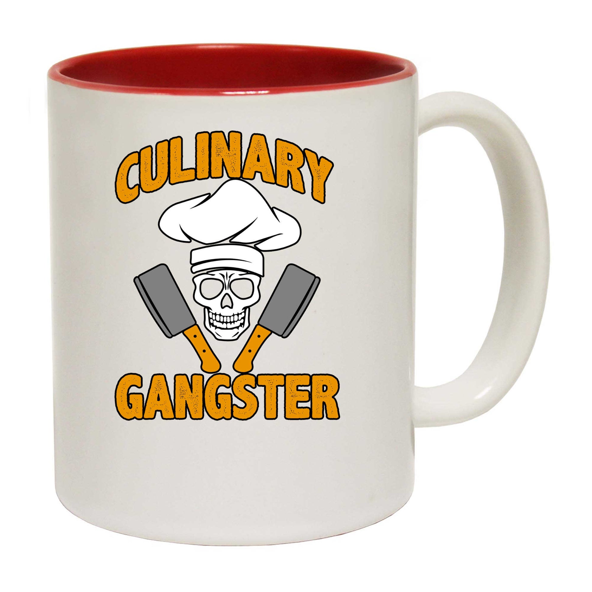 Gulinary Gangster Skull V2 - Funny Coffee Mug