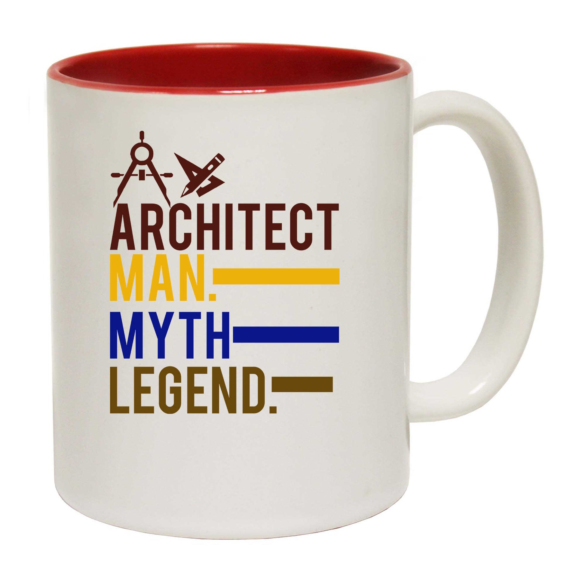 Architect Man Myth Legend - Funny Coffee Mug