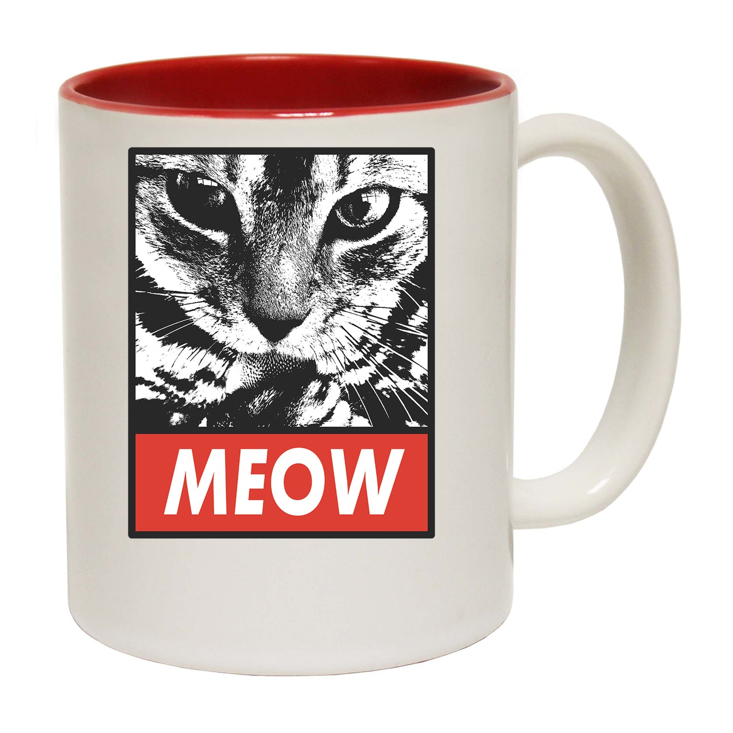 Meow Cat Kitten Pussy Cats - Funny Coffee Mug