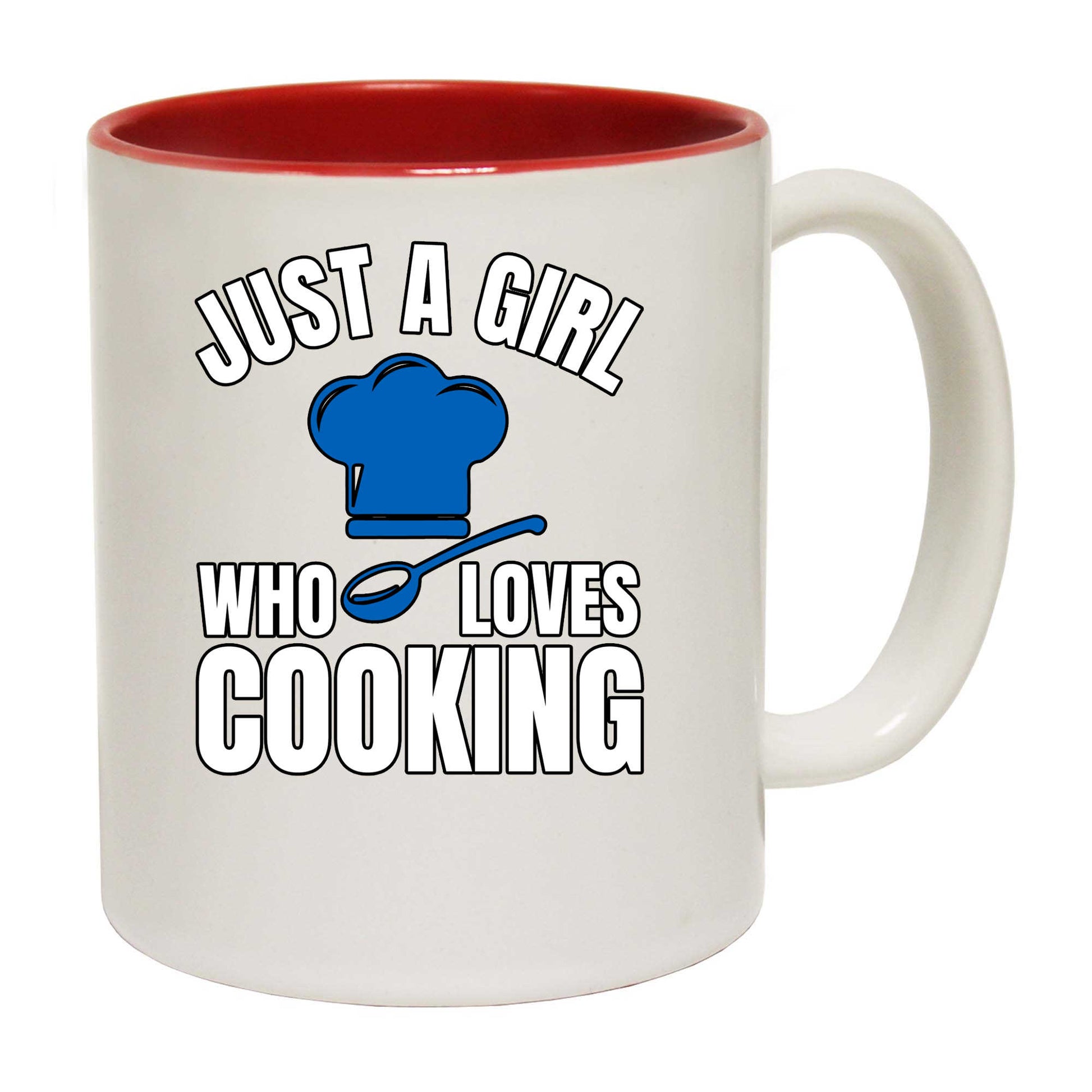 Just A Girl Who Loves Cooking Chef - Funny Coffee Mug