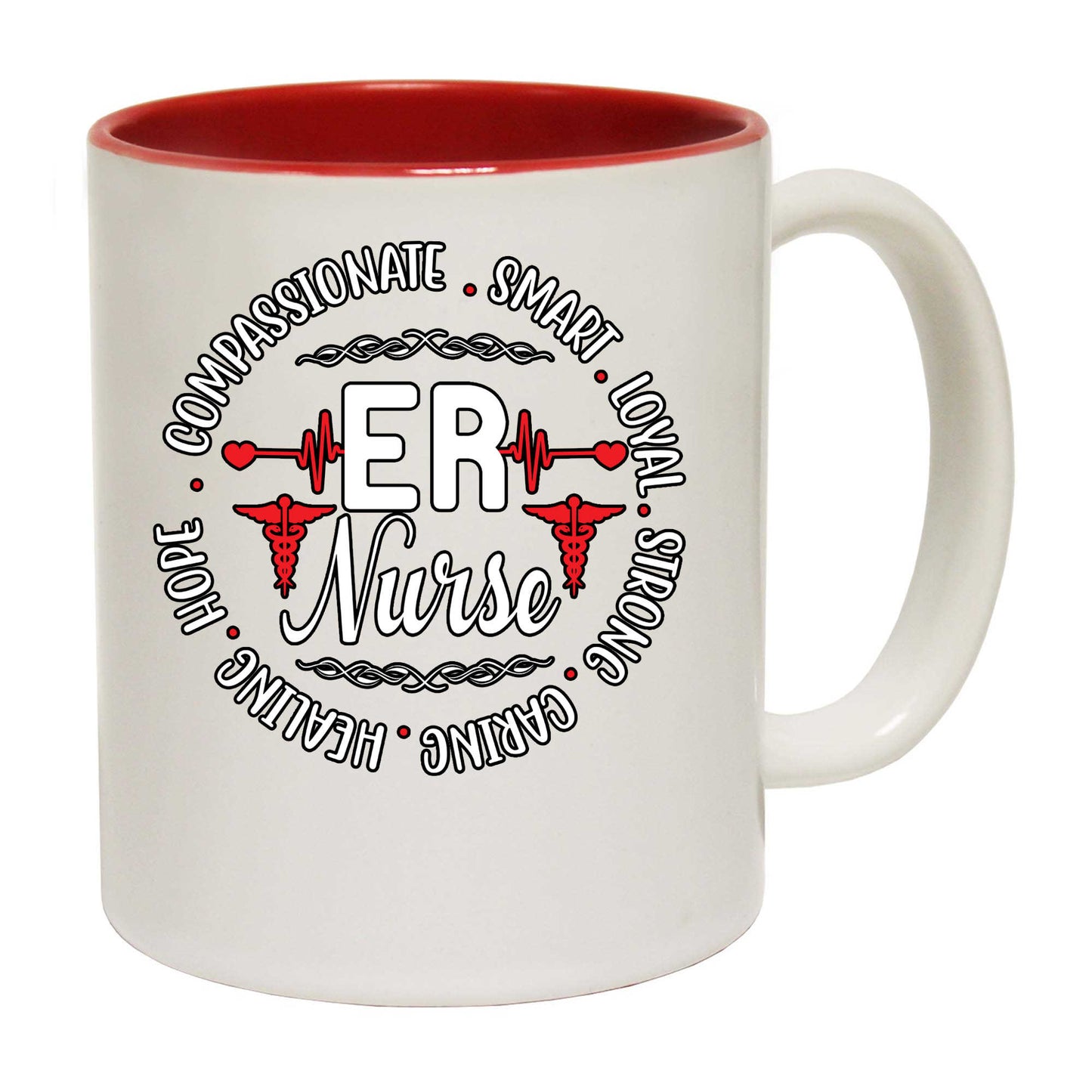 Er Nurse Compassionate Smart Loyal - Funny Coffee Mug