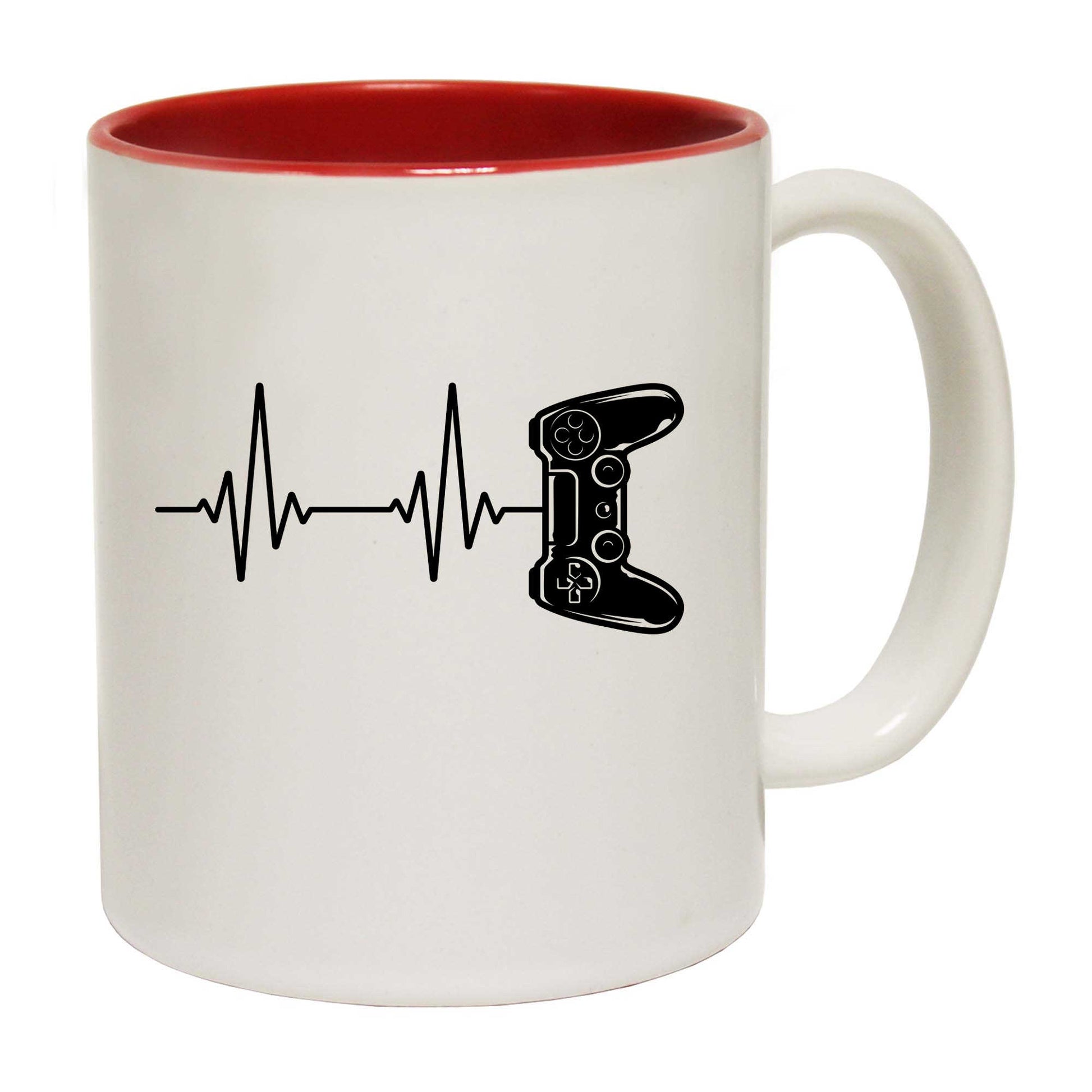 Gamer Heartbeat Gaming - Funny Coffee Mug