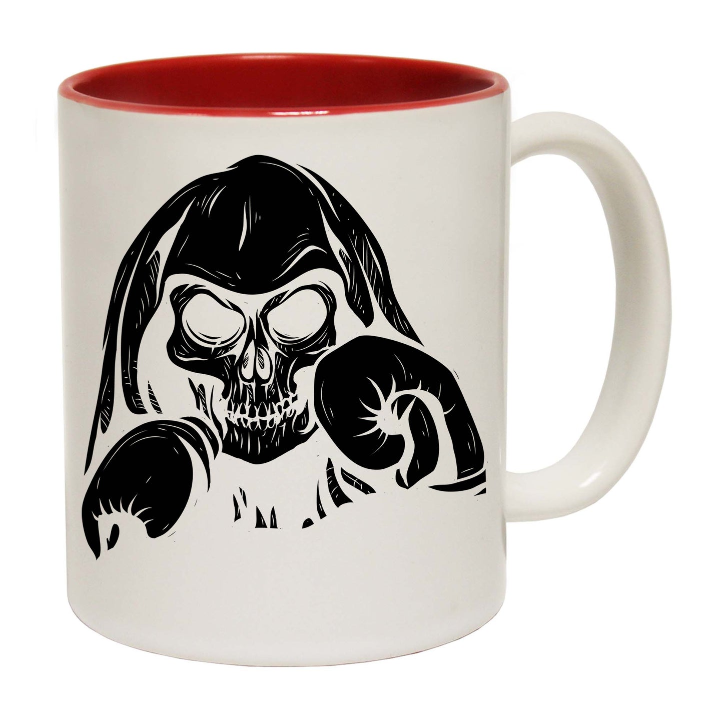 Boxing Skull Sports - Funny Coffee Mug