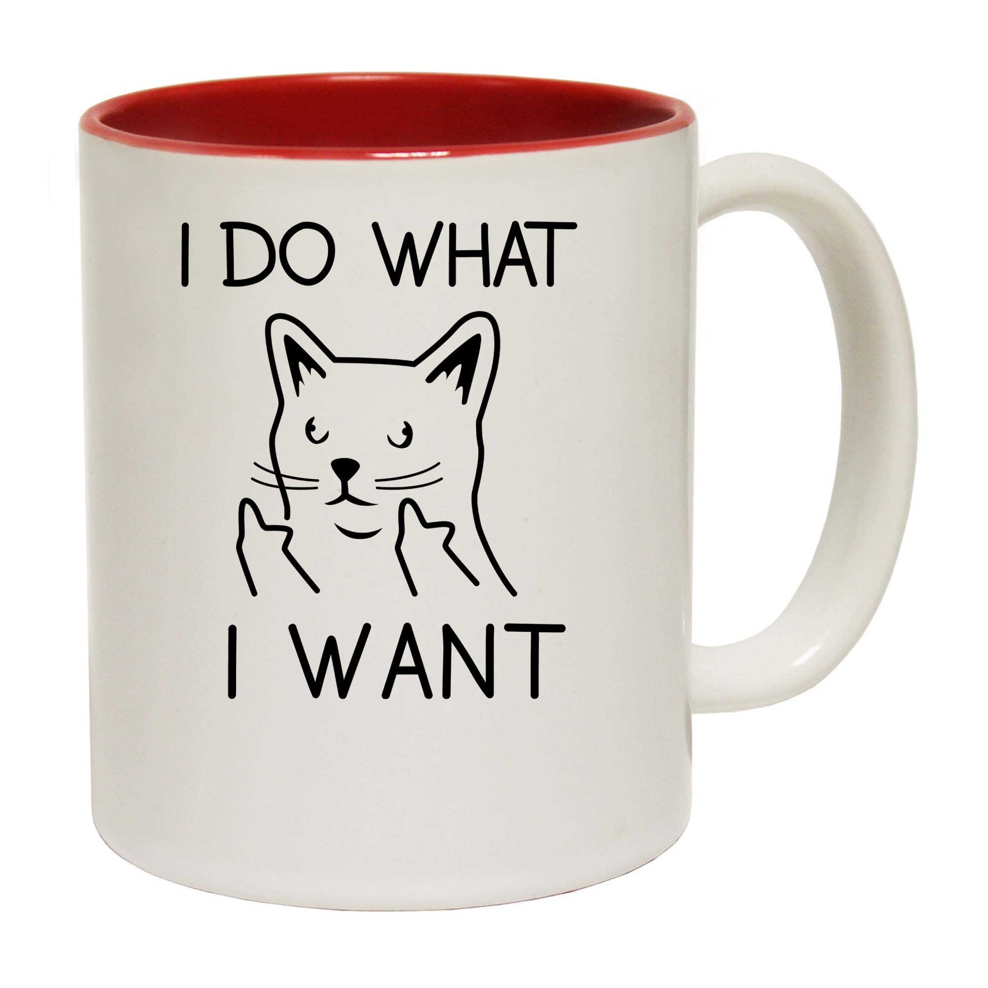 Do What I Want Cat Fingers V2 - Funny Coffee Mug