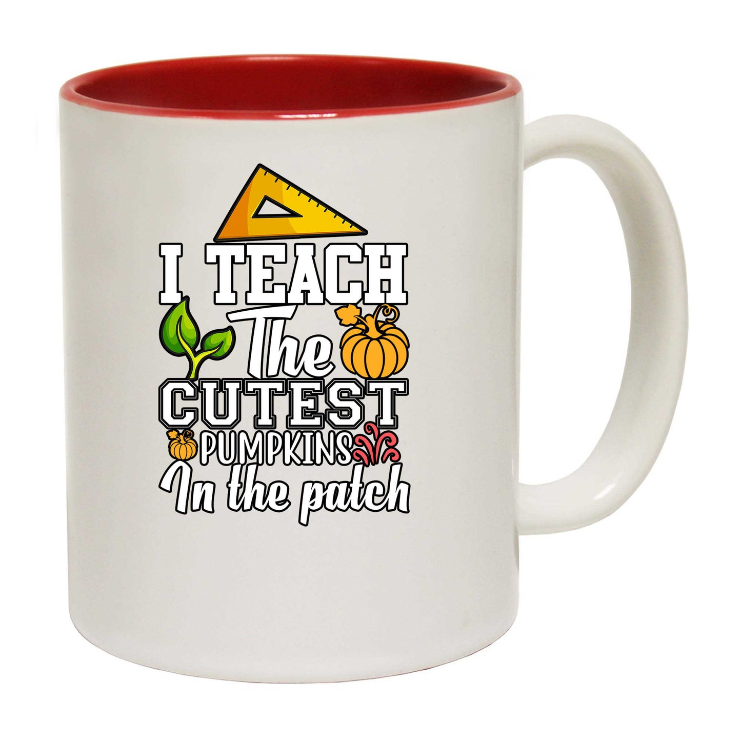 I Teach The Cutest Pumpkins In The Patch Teacher - Funny Coffee Mug