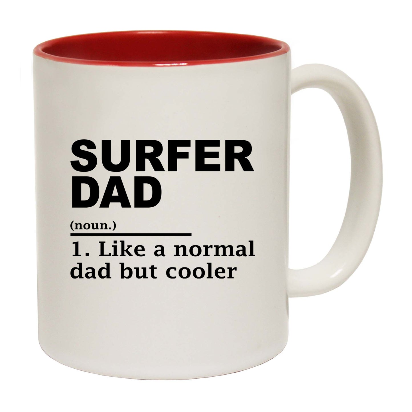 Surfer Dad Surf Surfing - Funny Coffee Mug